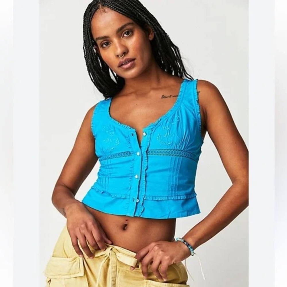 Free People Kerry Crop Top - Picture 2 of 6